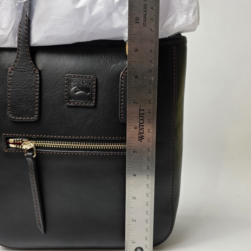 Dooney & Bourke Florentine Leather Small Handle Tote w/ Crossbody Strap NWT - Picture 7 of 10